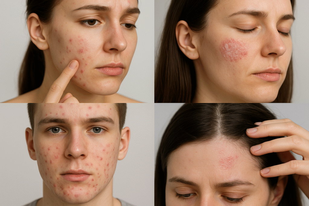 Clear Skin Starts Here: Pimples, Psoriasis & Psoriasis Scalp Pimples — Causes, Treatments & 12 Practical Hacks