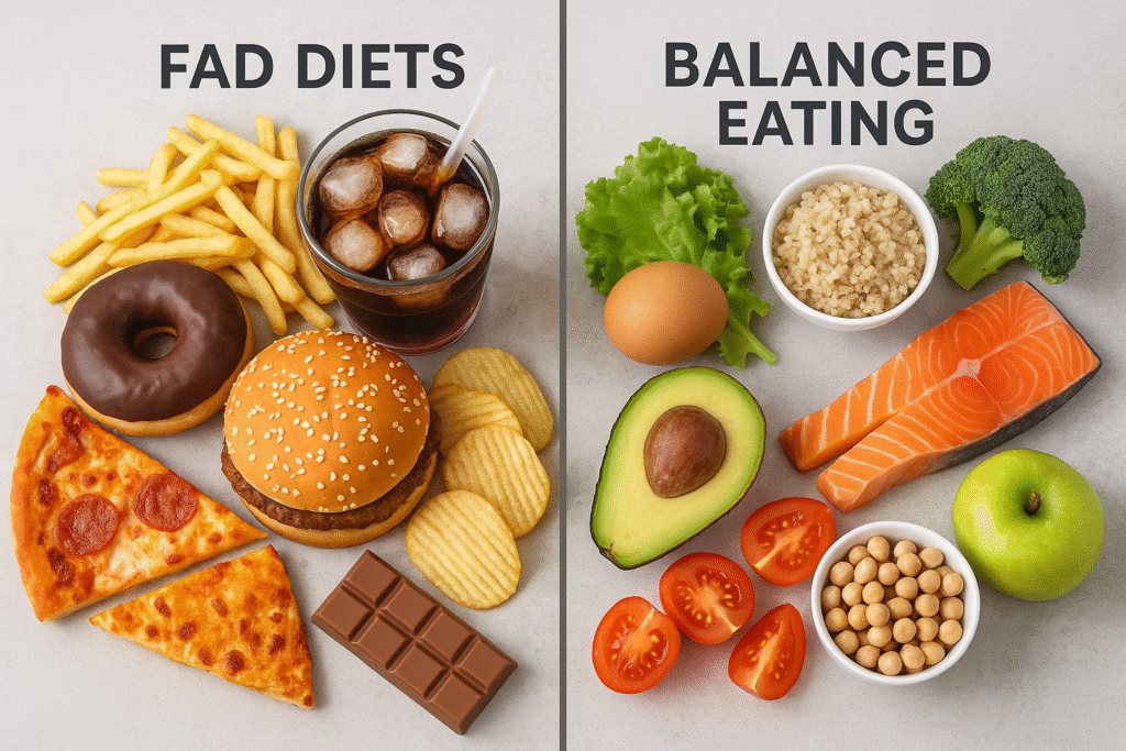 Fad Diets vs. Balanced Eating: How to Spot the Hype and Build a Real-World Meal Plan That Lasts