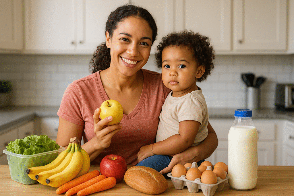 Food Assistance with the WIC Program: 10 Easy Steps to Get Healthy Food, Nutrition Help, and Support for Moms & Young Kids