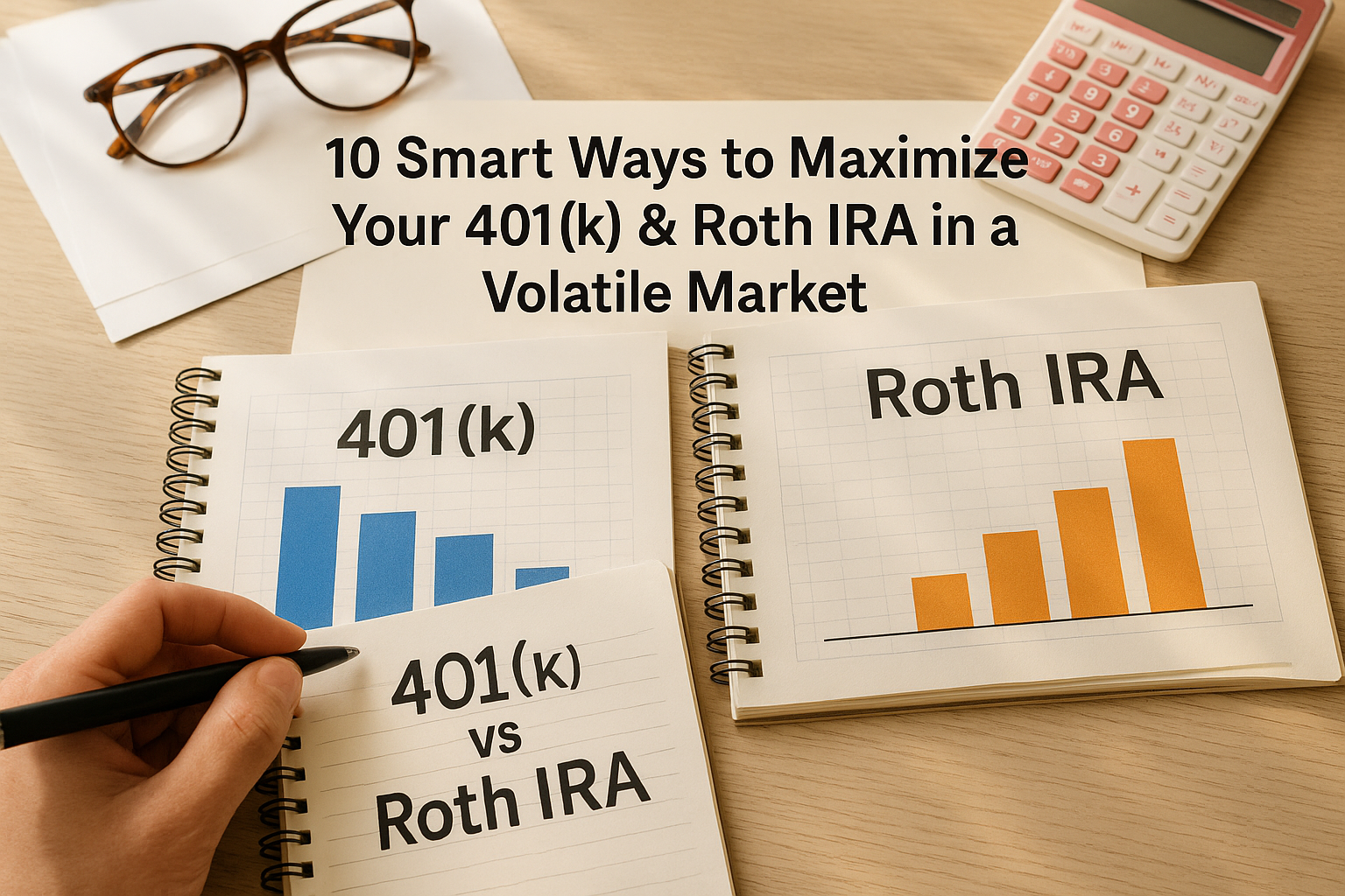 10 Smart Ways to Maximize Your 401(k) & Roth IRA in a Volatile Market — A Step-by-Step Guide