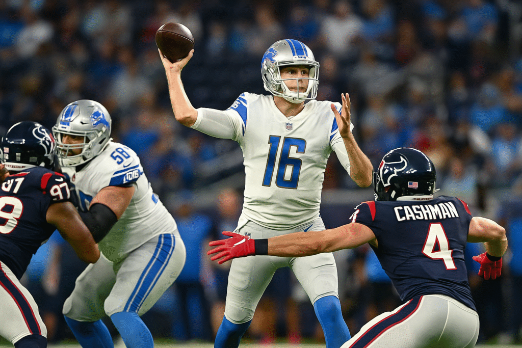 Lions vs Texans Preseason Showdown 2025: Key Players, Match Venue, Timing & How to Watch