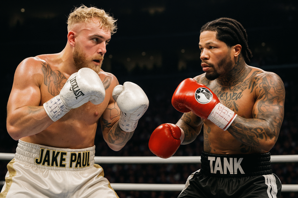 Jake Paul vs Tank Davis