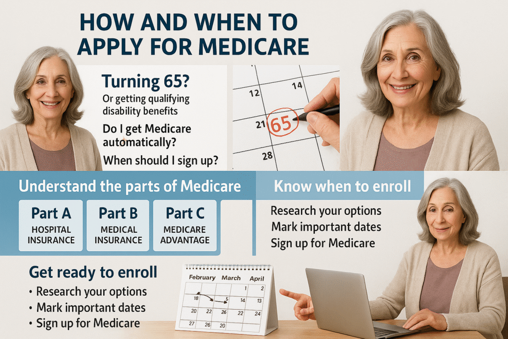 how and when to apply for Medicare