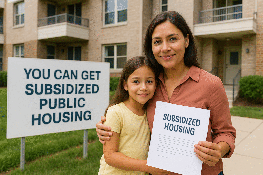 Affordable rental homes to people with a low income