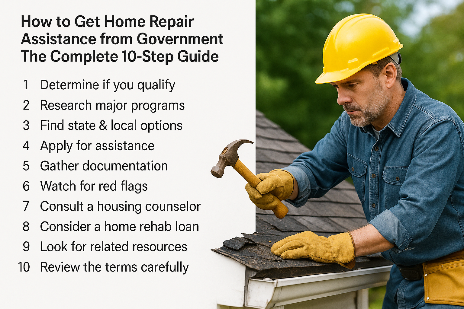 How to Get Home Repair Assistance from Government