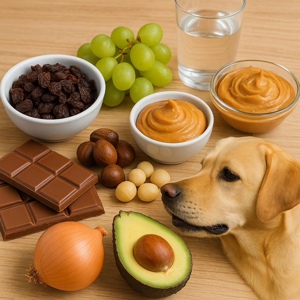 12 Deadly Foods for Pets: What’s Safe — US vs. UK Pantry Differences (Easy Guide for Pet Parents)