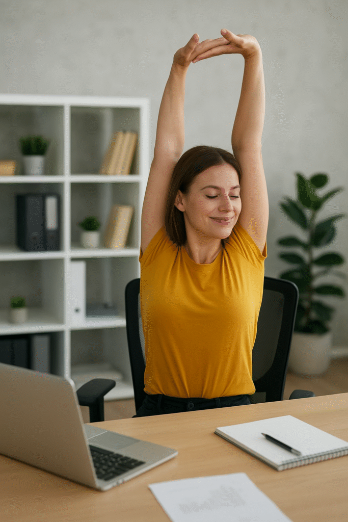 Stand Up, Move More: 11 Practical Desk Exercise Routines & Smart Workspace Swaps to Beat the Sitting Risks