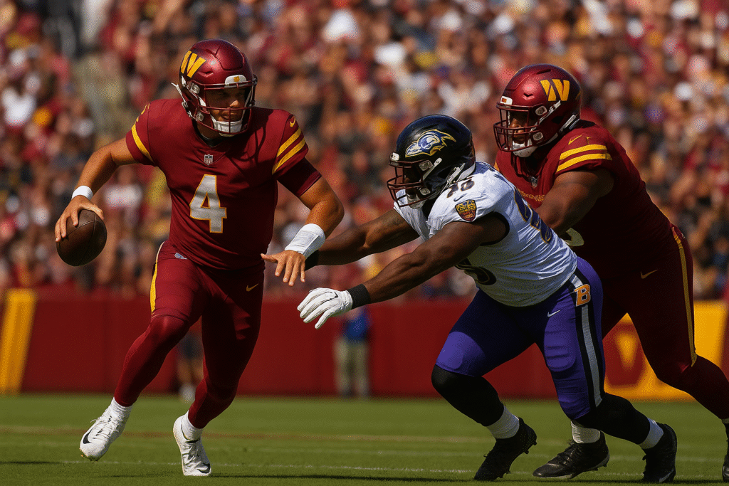 Commanders vs Ravens