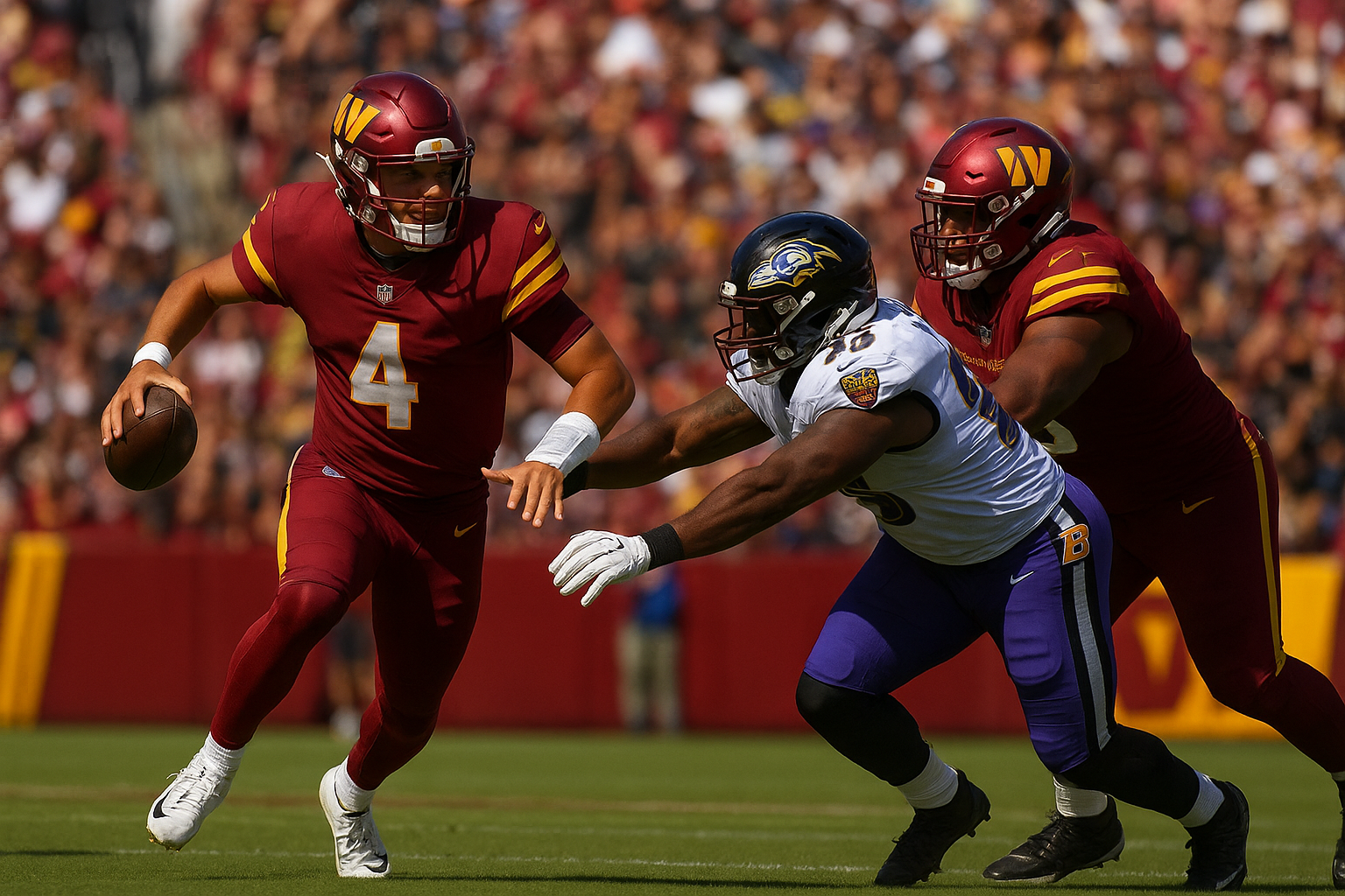 Commanders vs Ravens