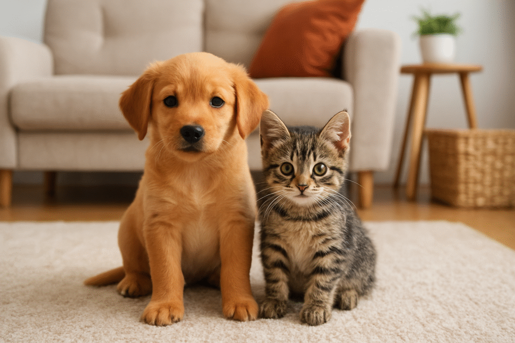 New Puppy or Kitten? Your First 30-Day Survival Guide – Week-by-Week Checklist for New Pet Parents