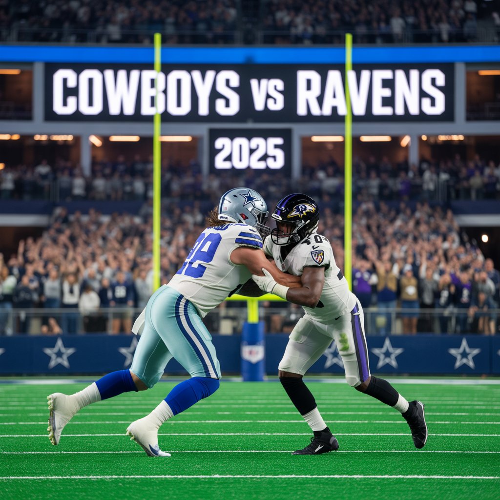 Cowboys vs Ravens 2025: 5 Marquee Matchups, Live Stream Guide & Preseason Showdown