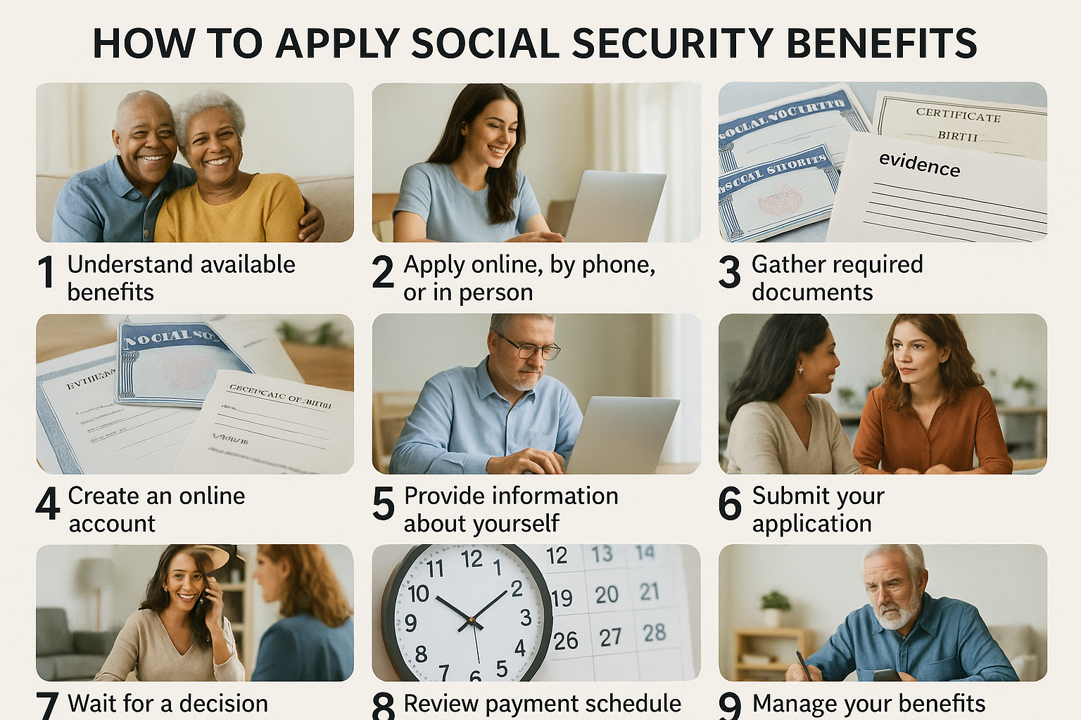 How to Apply Social Security Benefits