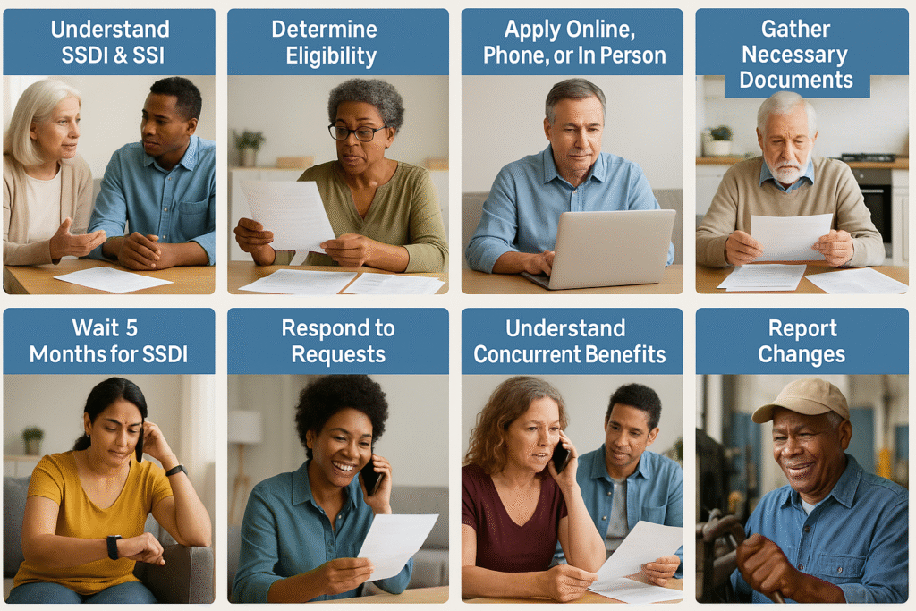 SSDI and SSI Benefits for Disabled and Seniors