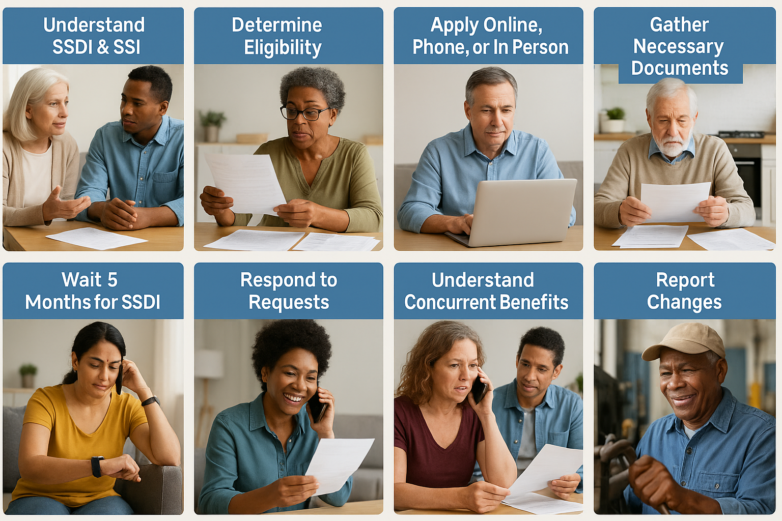 SSDI and SSI Benefits for Disabled and Seniors