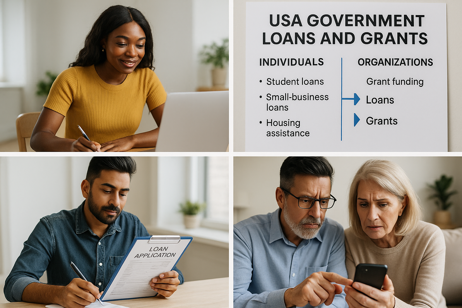 USA Government Loans and Grants Access