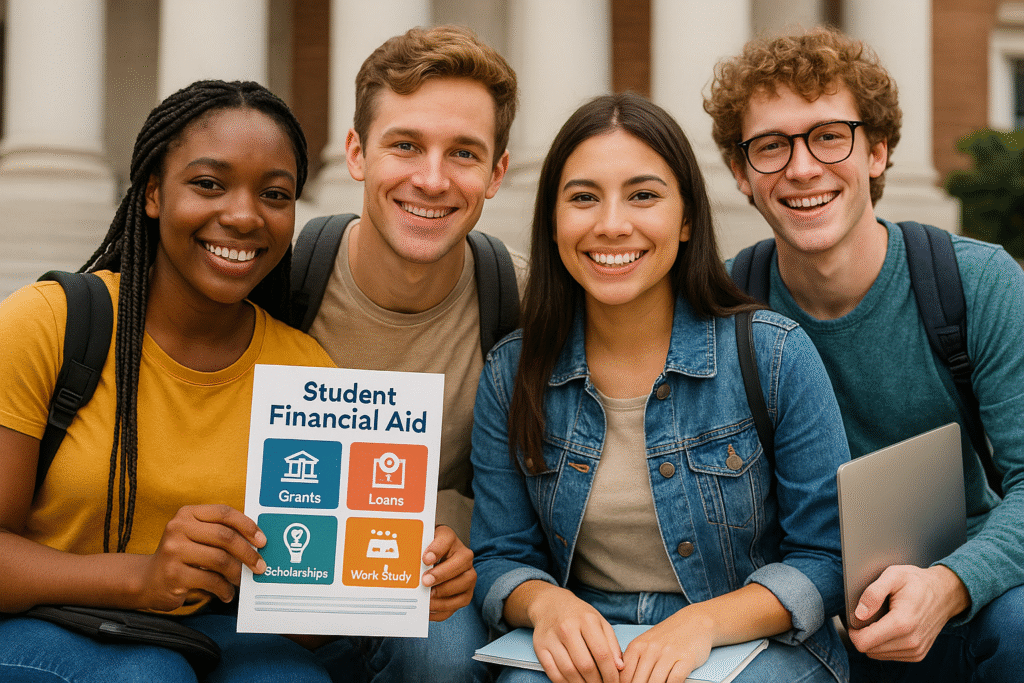 USA Student Financial Aid — Grants, Loans, Scholarships & Work-Study