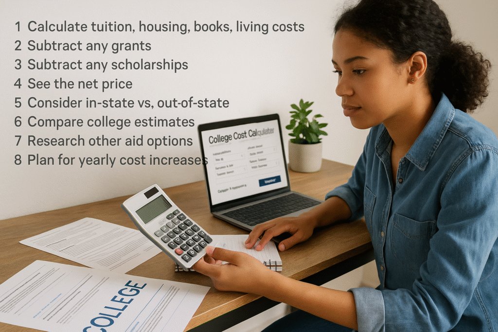 College Cost Calculators for American Students