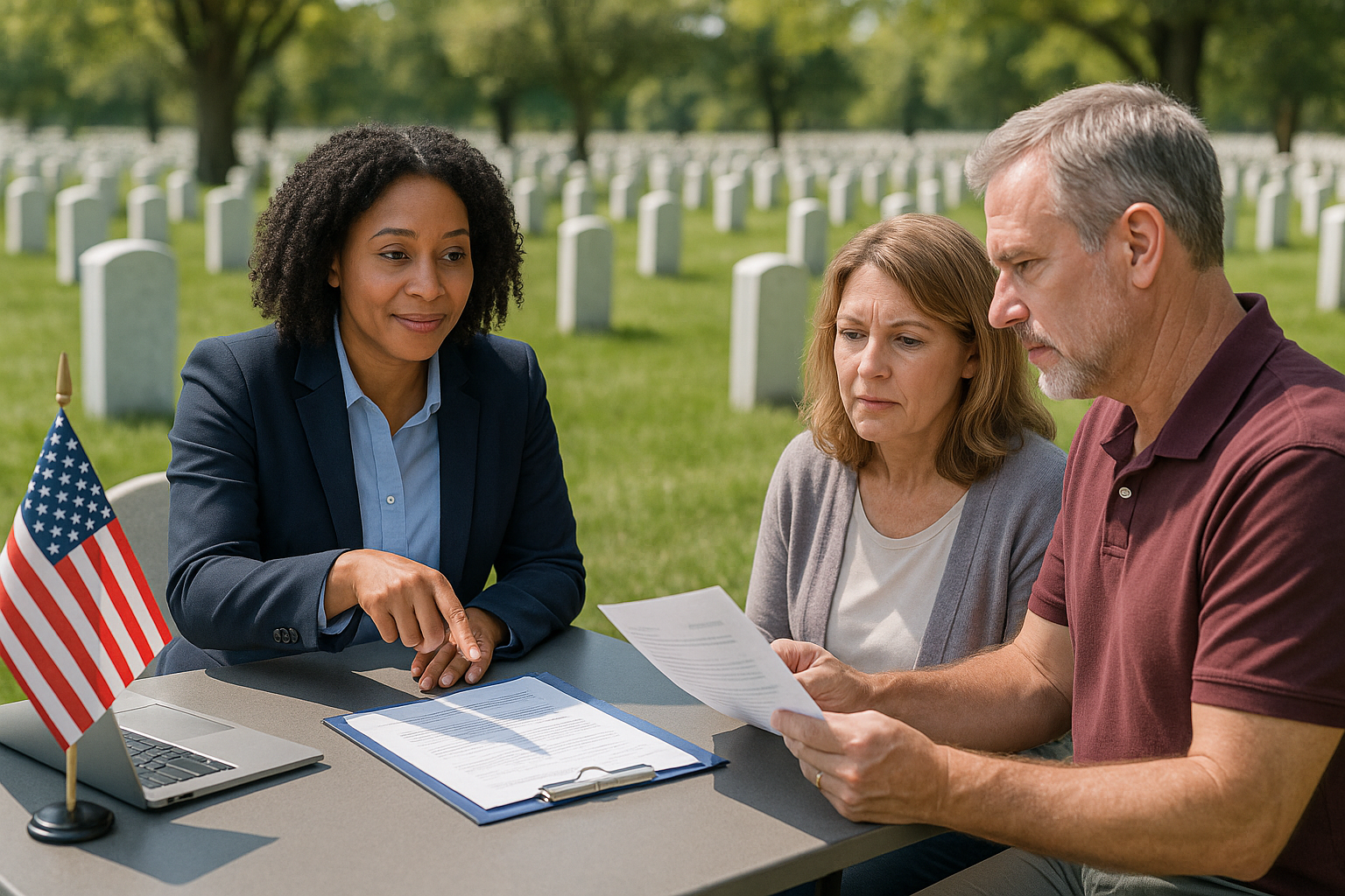 Veteran National Cemetery Burial