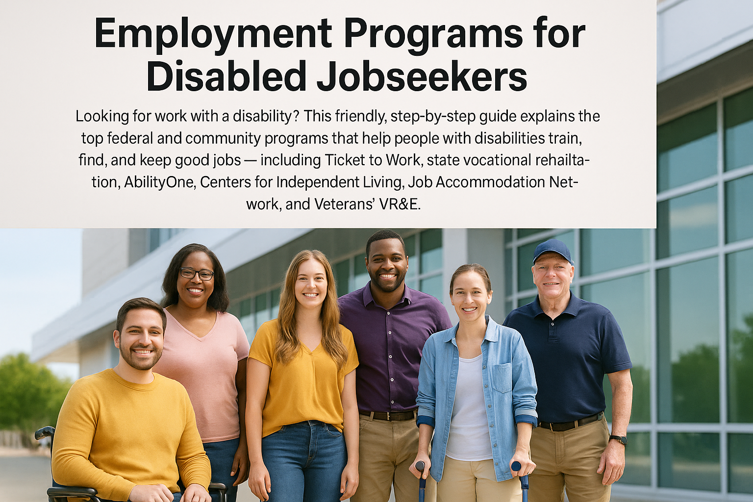 Employment Programs for Disabled