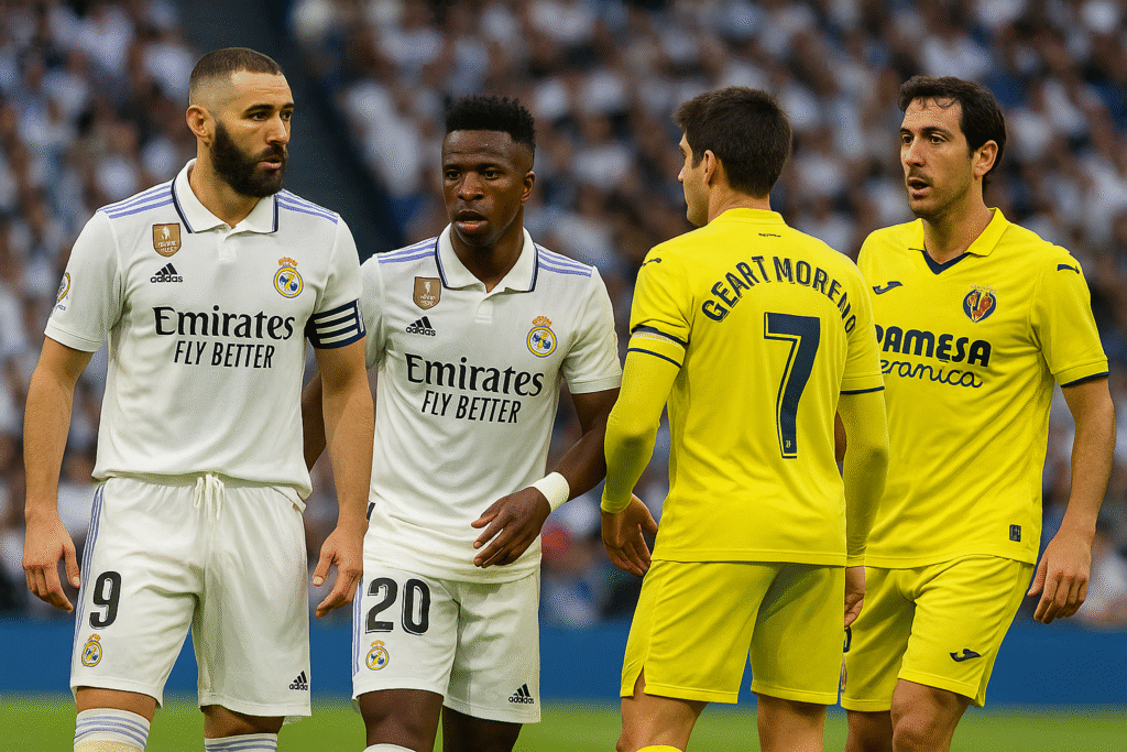 Real Madrid vs Villarreal