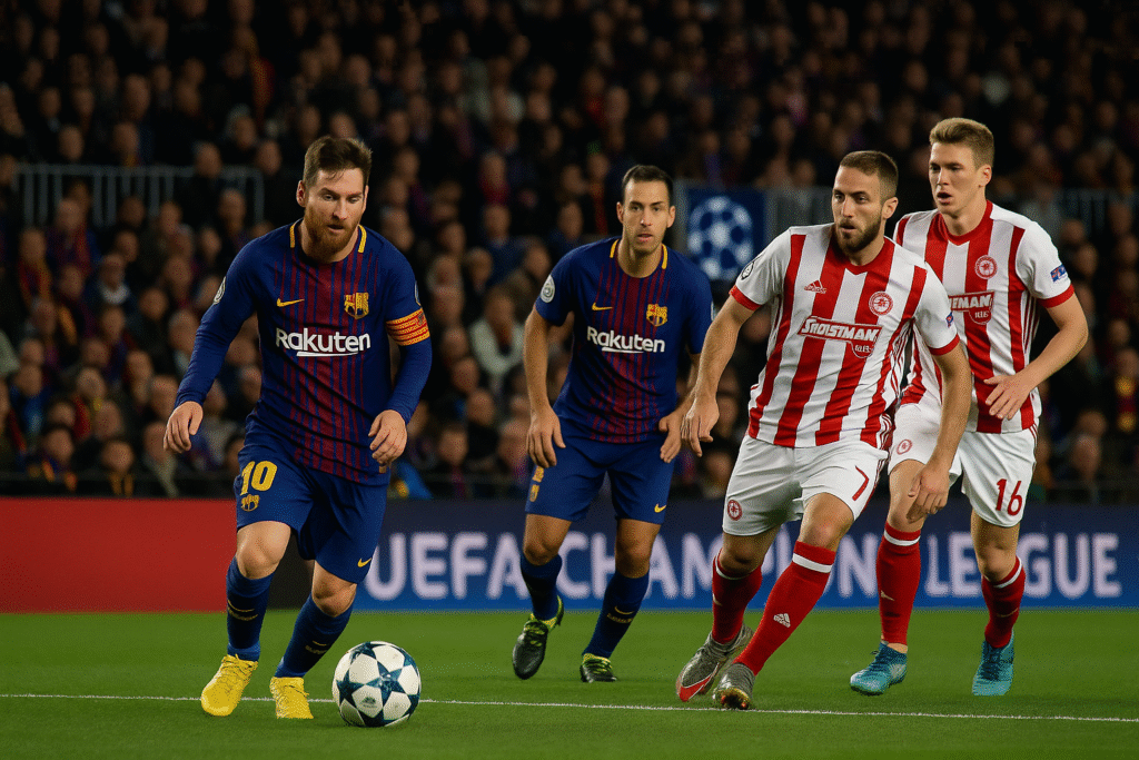Barcelona vs Olympiacos