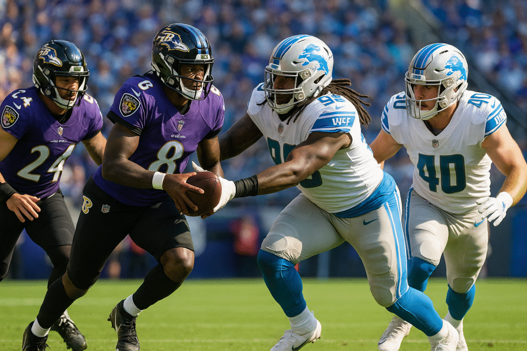 Ravens vs Lions