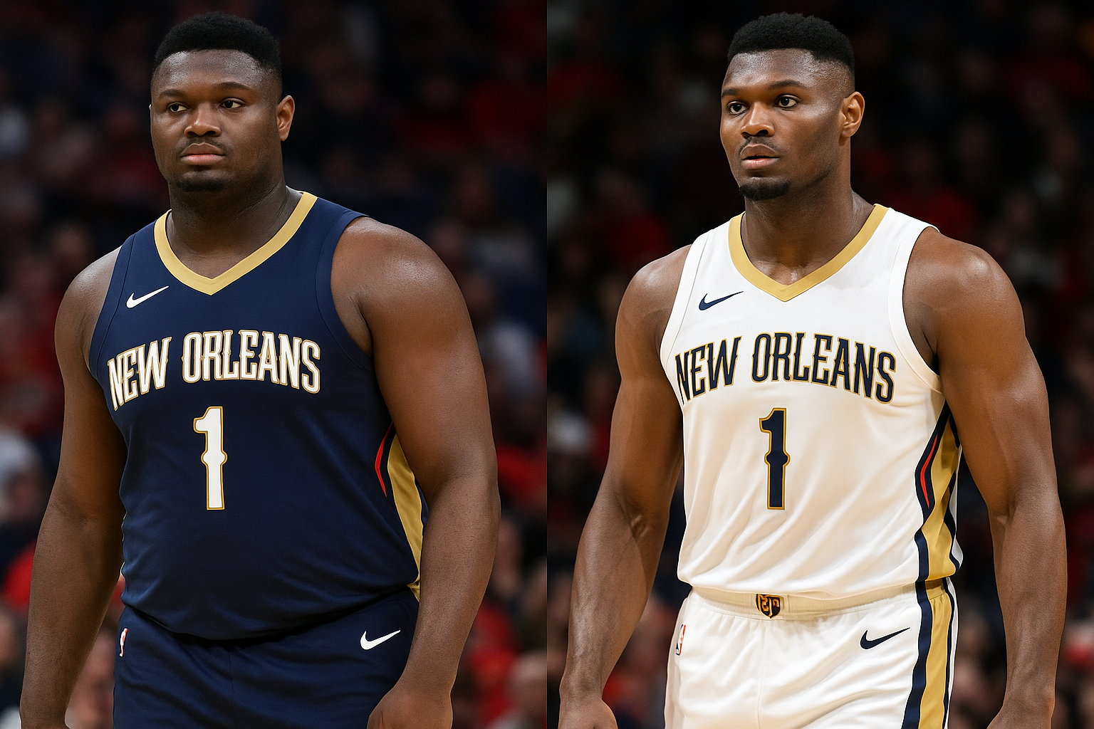 Zion Williamson 2025 Transformation