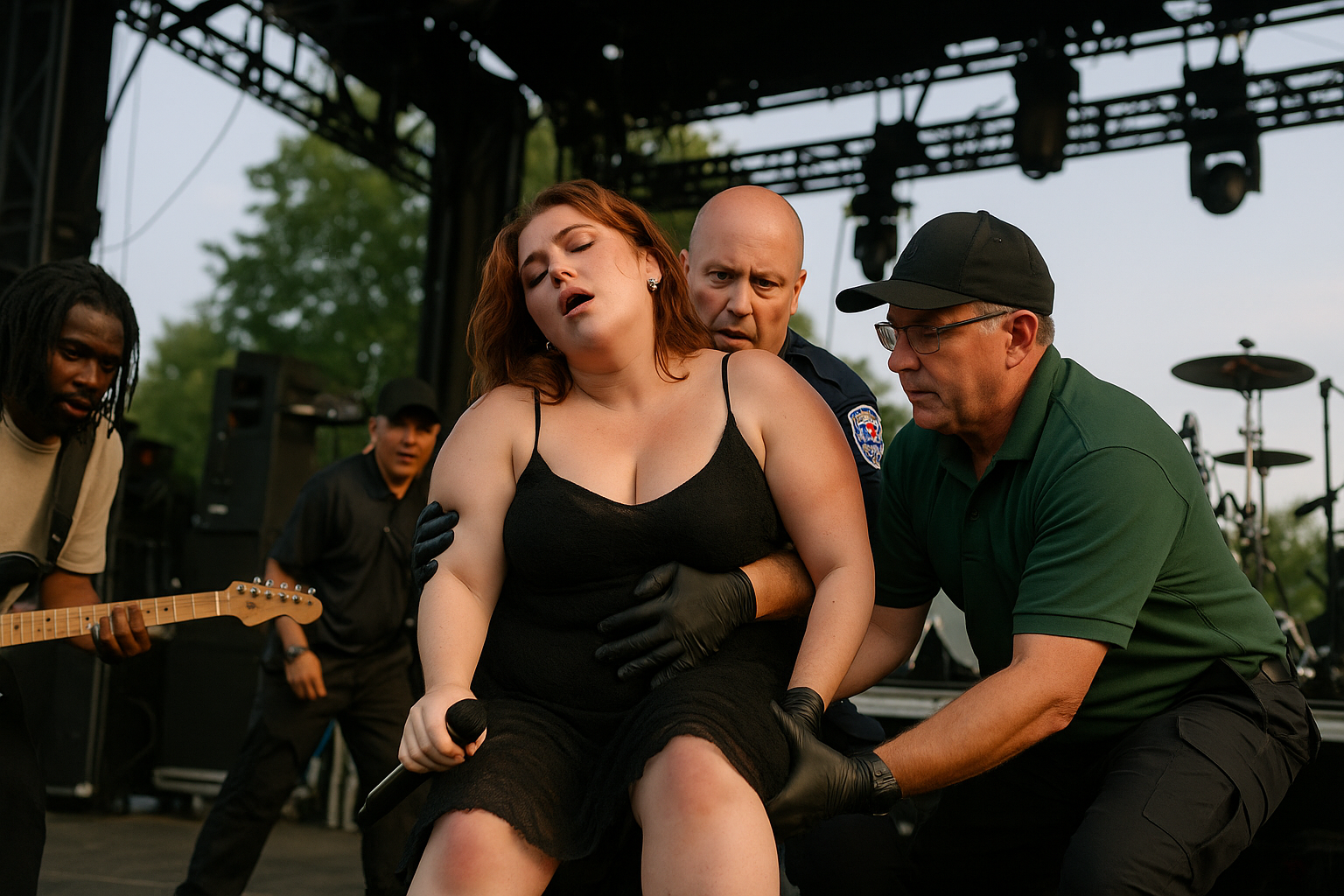 Lola Young Collapse