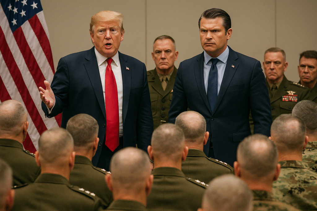 13 Things to Know About Pete Hegseth Generals Meeting at Quantico — What He Said, What It Means, and Why the Military Is Watching Closely