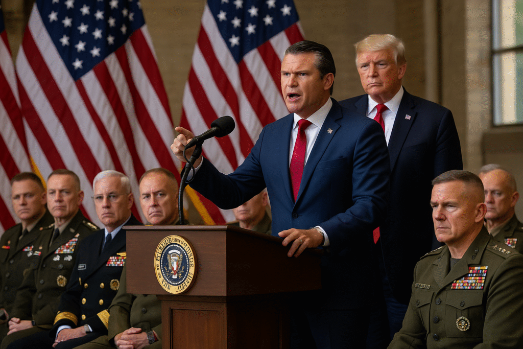 13 Things to Know About Pete Hegseth Generals Meeting at Quantico — What He Said, What It Means, and Why the Military Is Watching Closely