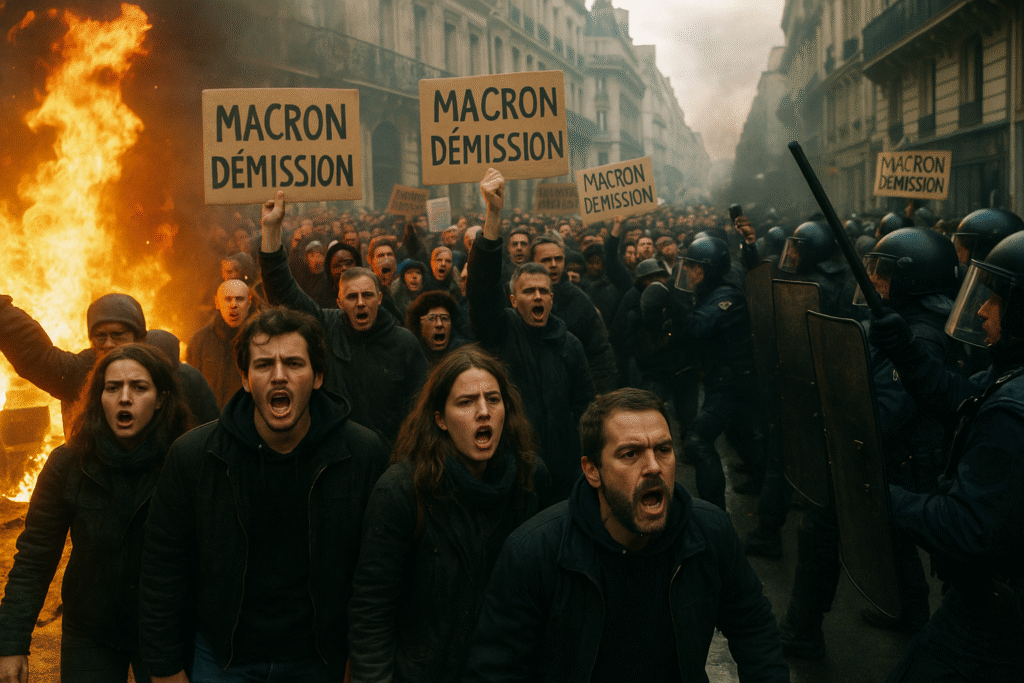 Resign Macron