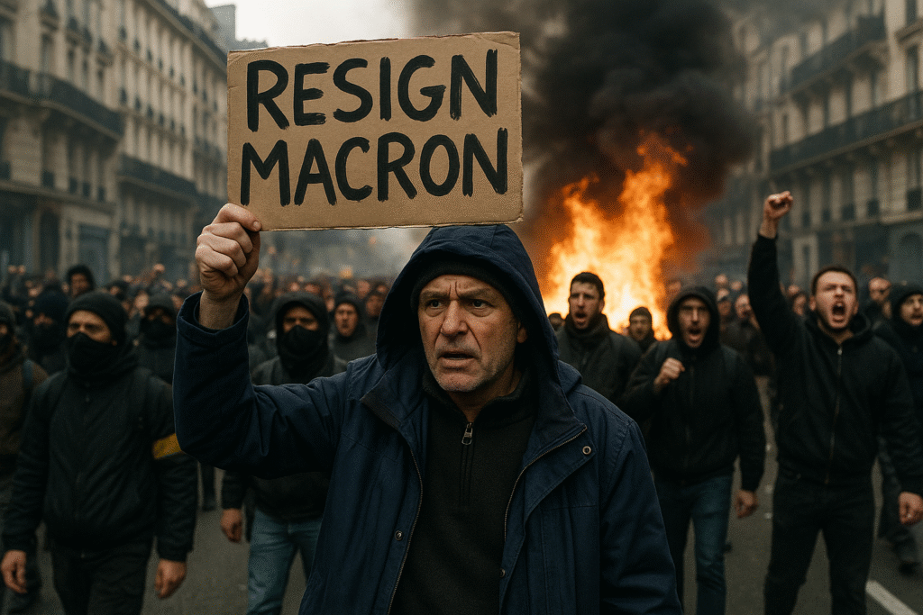 Resign Macron