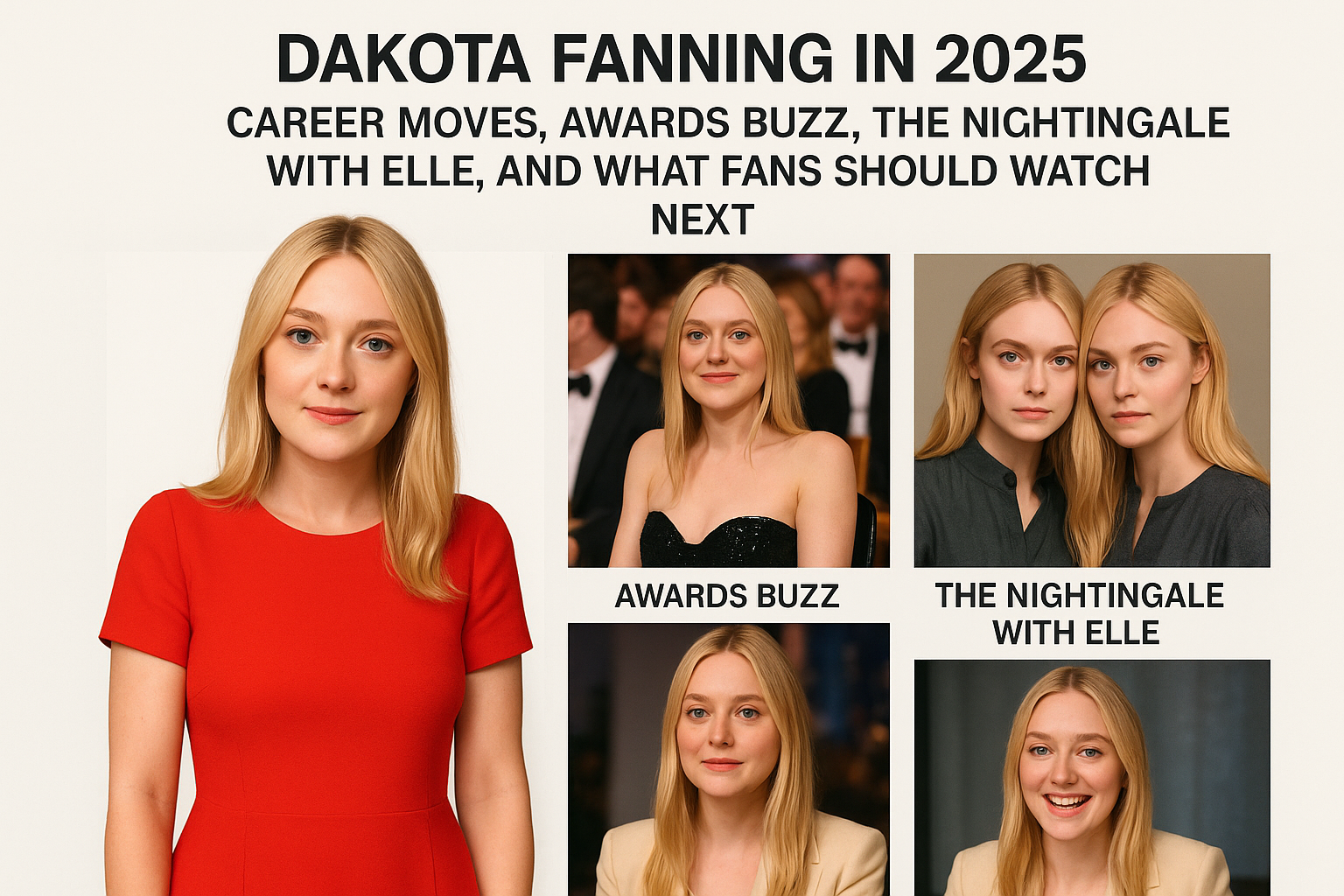 Dakota Fanning in 2025