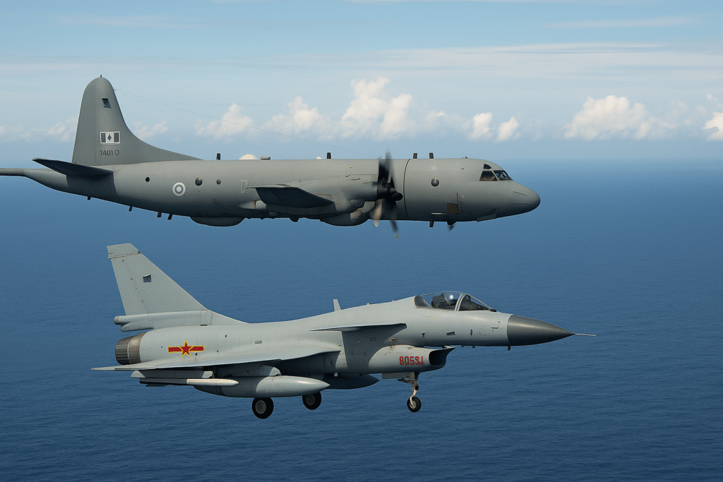 China Intercepts Canadian Plane