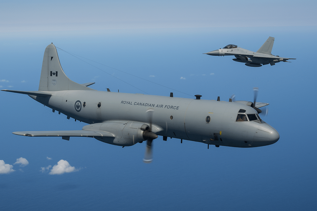 China Intercepts Canadian Plane