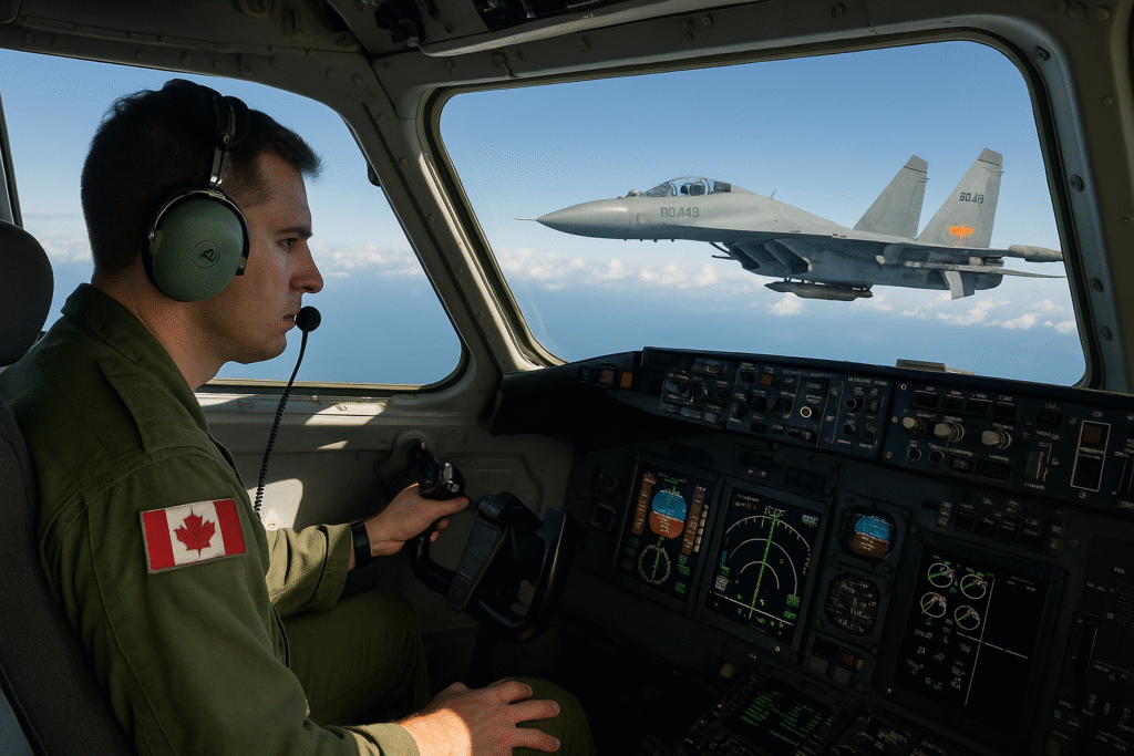 China Intercepts Canadian Plane