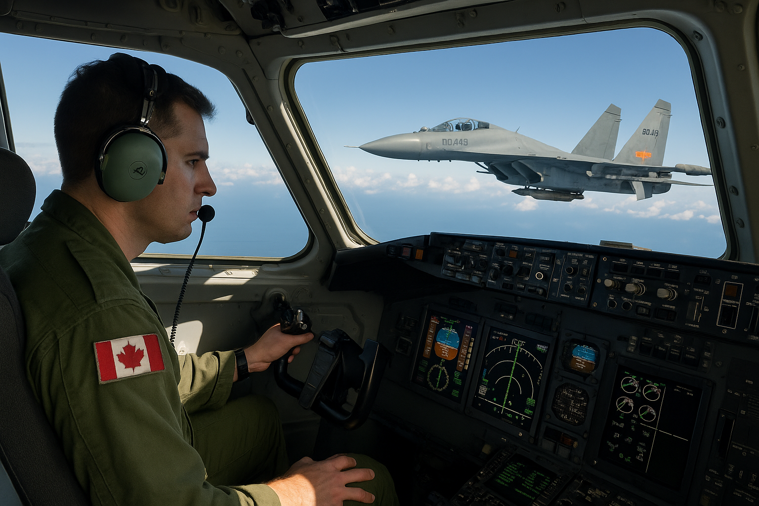 China Intercepts Canadian Plane