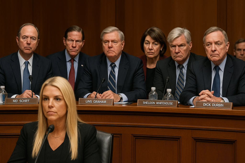 9 Key Takeaways from the Pam Bondi Hearing — What Bondi, Schiff, Blumenthal, Graham, Klobuchar, Whitehouse and Durbin Said (And Why It Matters)