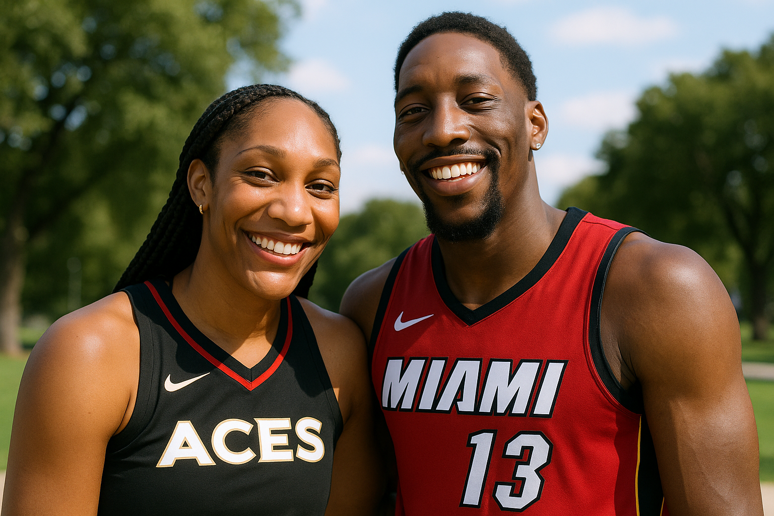 Aja Wilson & Bam Adebayo