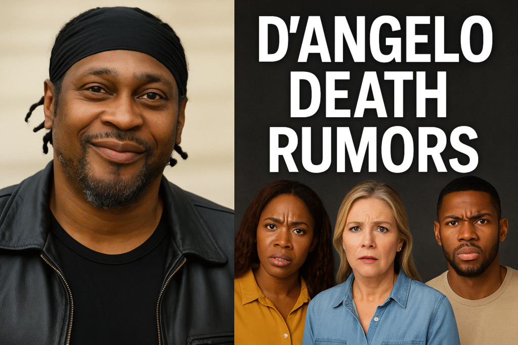11 Things to Know About the D’Angelo Death Rumors — What’s True, What’s Unverified, and Why People Are Confused