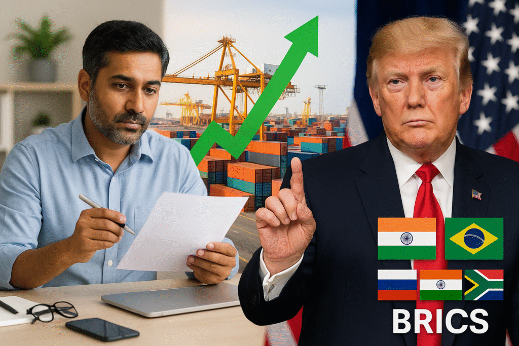 7 Reasons India Exports 2025 Hit New Highs — and What Trump’s Tariff Moves Mean for BRICS & UAE Trade