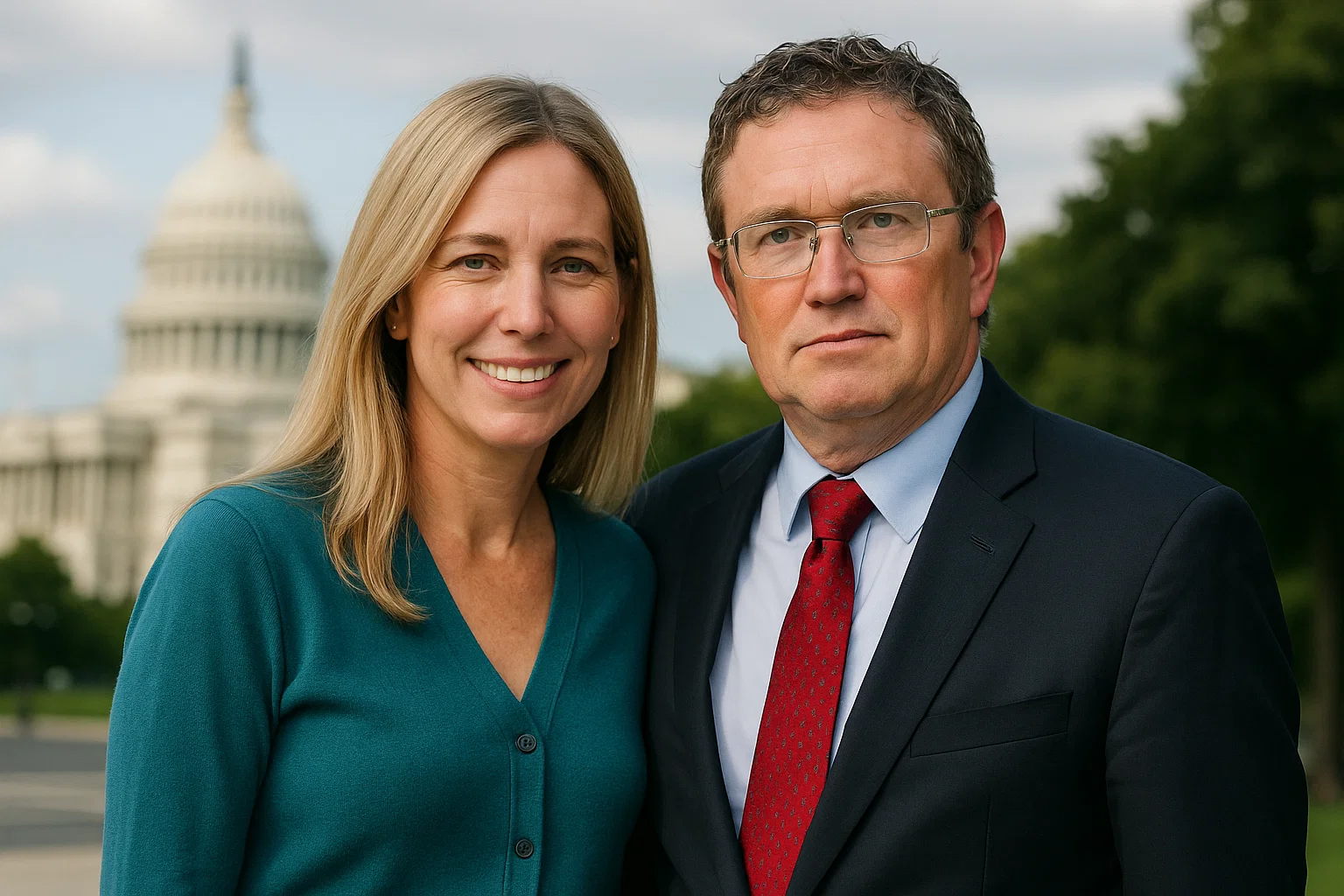 17 Things to Know About Thomas Massie New Wife Carolyn Moffa, and the Epstein Files Fight