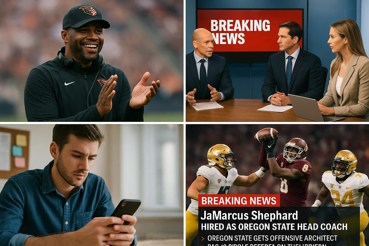 JaMarcus Shephard Oregon State Hire — What It Means for College Football and the NCAA Playoff Picture