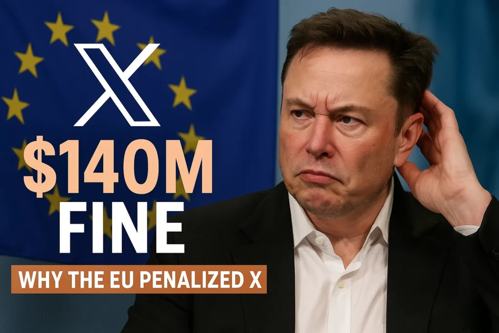 X Hit with $140M Fine: What Happened, Why the EU Penalised the Platform, and What Comes Next