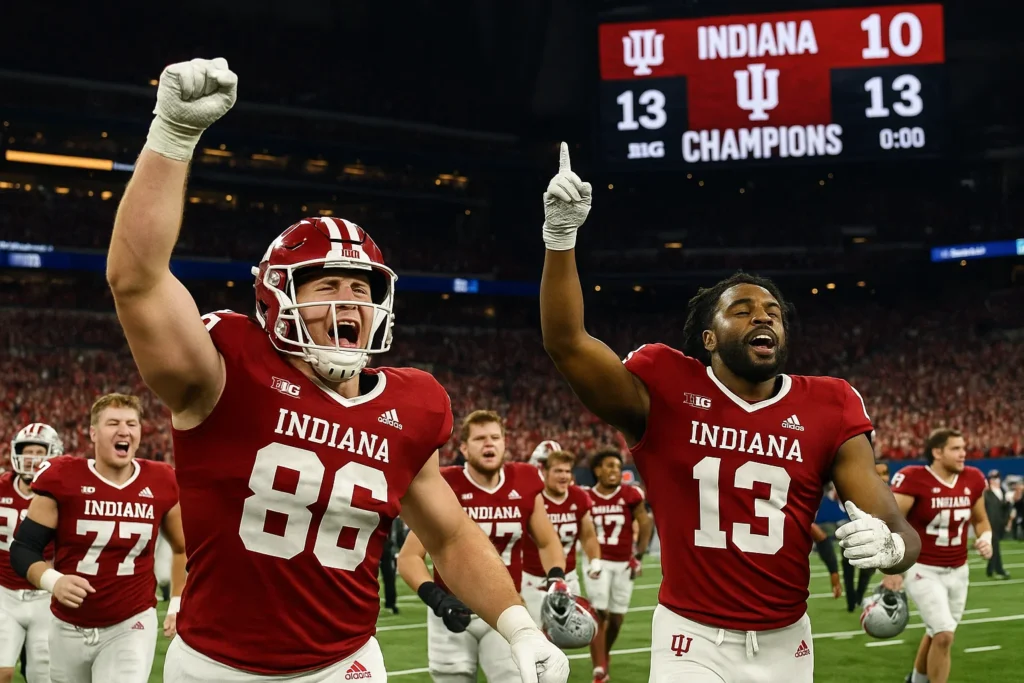 Indiana Stunned No.1 Ohio State: “Won Glory” on the Field — “Glory to God” in the Locker Room