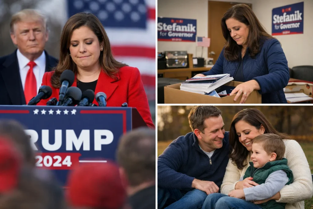 On the surface she framed her exit as a desire to refocus on family, notably to spend more time with her young son. That personal reason sits alongside practical political calculations about a divisive primary and the cost it would impose on her supporters.