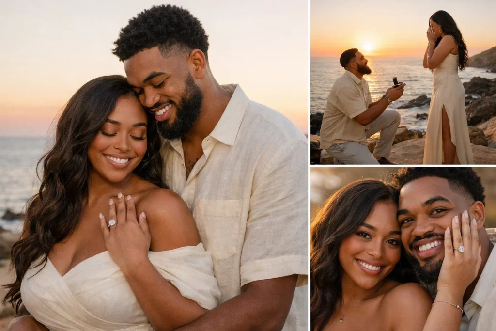 Marry Christmas: Jordyn Woods and Karl- Anthony Towns Announce Engagement — Timeline, Photos, and What Comes Next