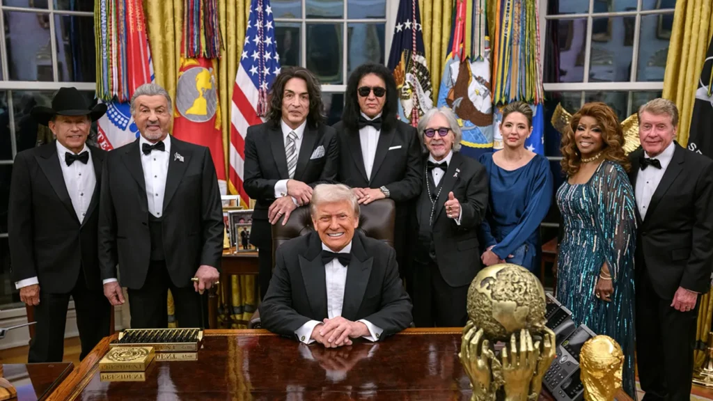 Trump presented medals to the 2025 honorees Including Sylvester Stallone, George Strait, Gloria Gaynor, Kiss, and Michael Crawford — What It Means for the Arts, Politics, and the Gala Season