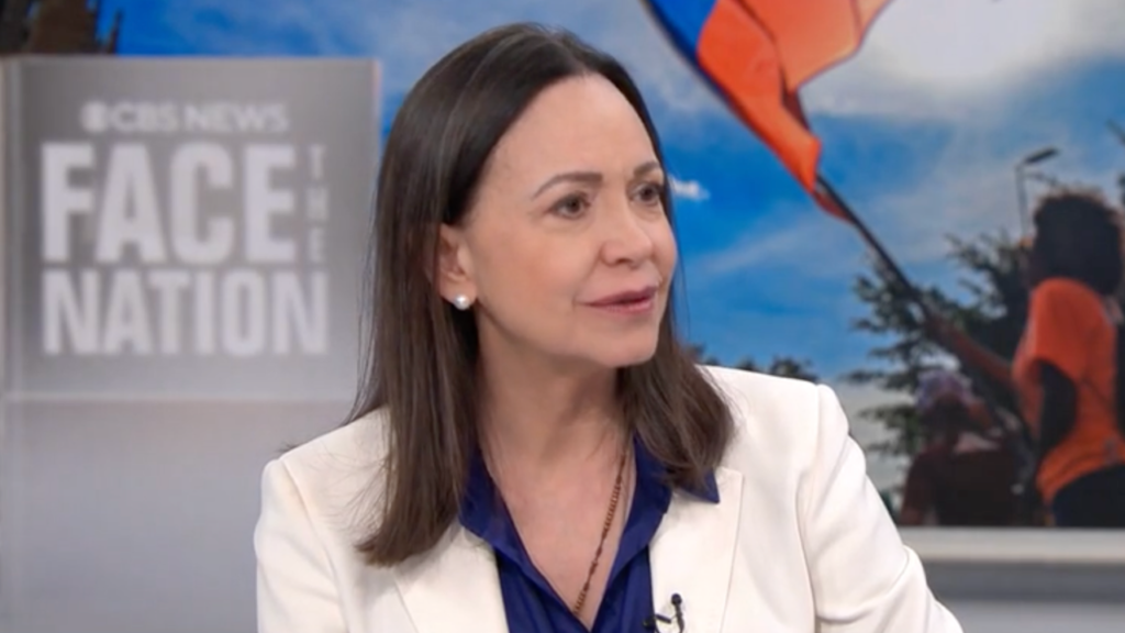 Venezuelan opposition leader María Corina Machado says she “will be president when the time comes”