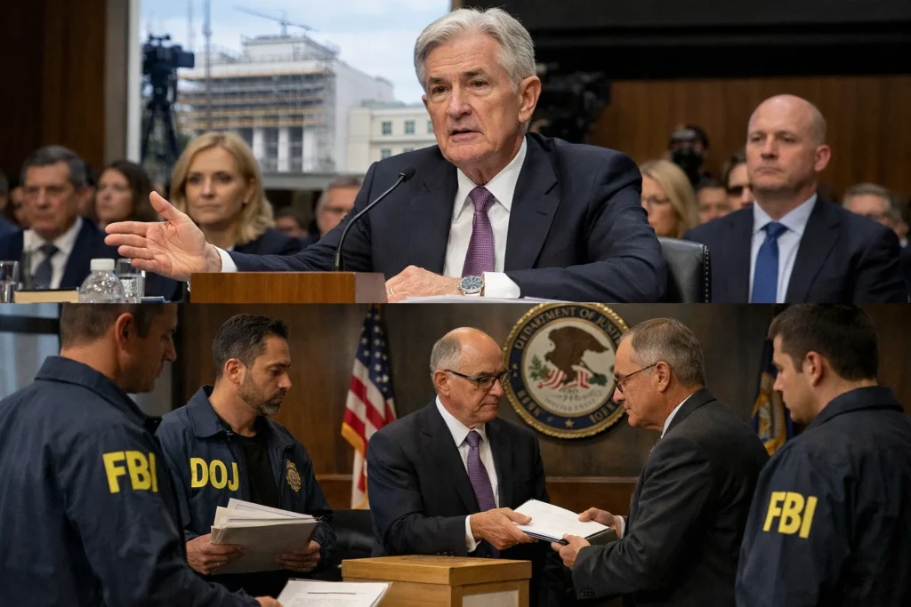 When Markets Meet the Justice Department: The Jerome Powell Investigation and What It Means for Stocks
